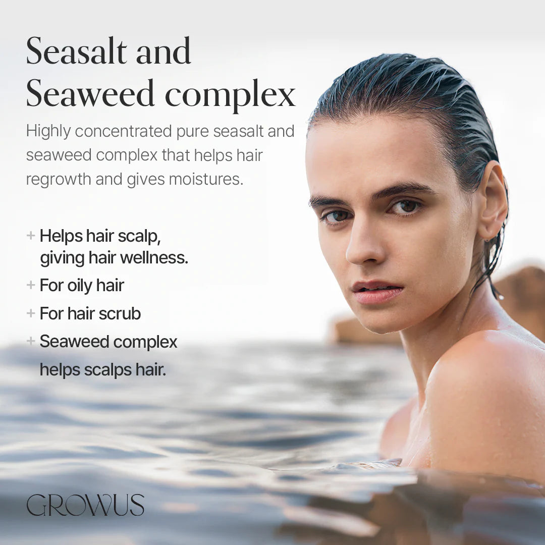 GROWUS Seasalt Therapy Shampoo 500ml / 16.91 fl.oz.