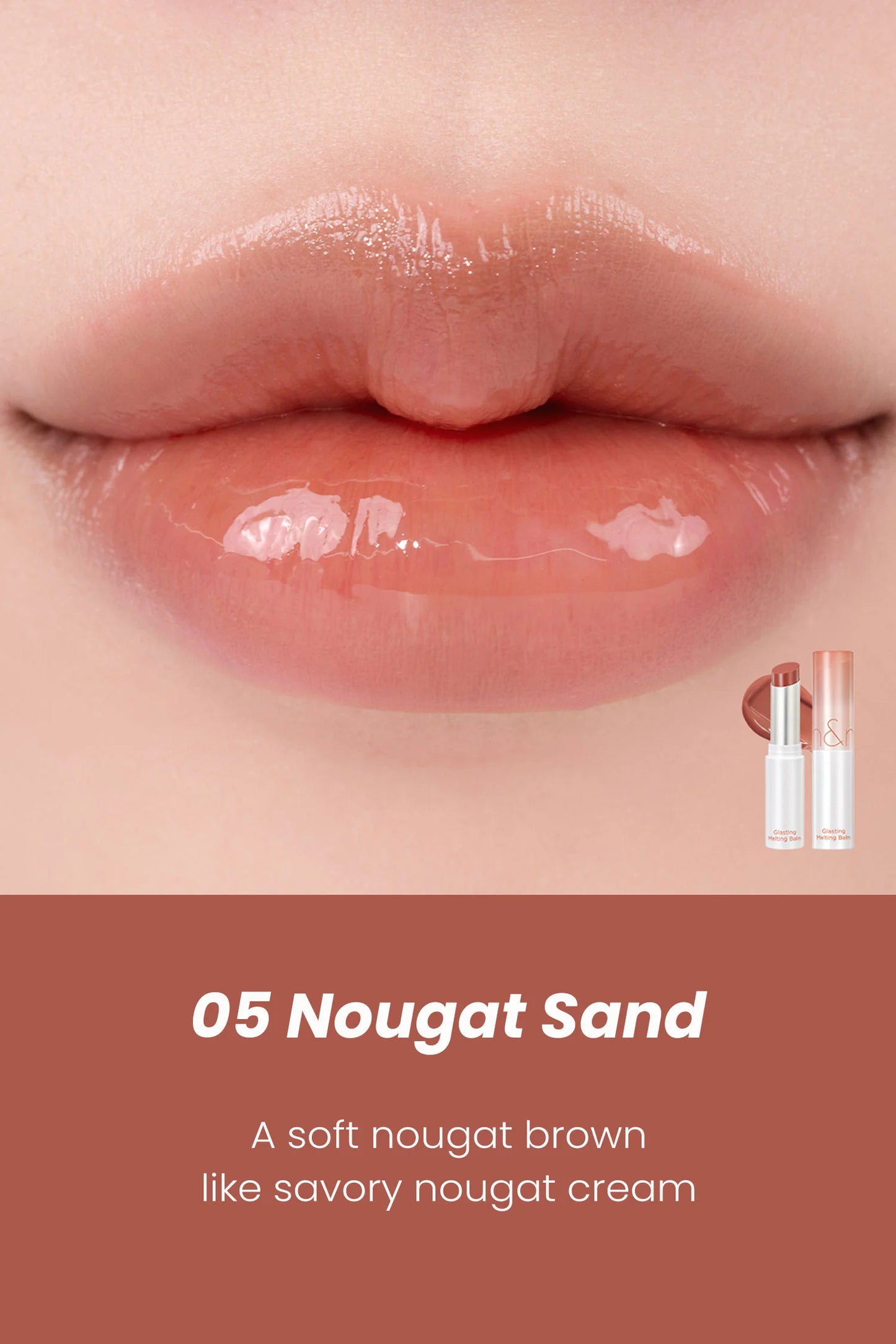 ROMAND Glasting Melting Lip Balm