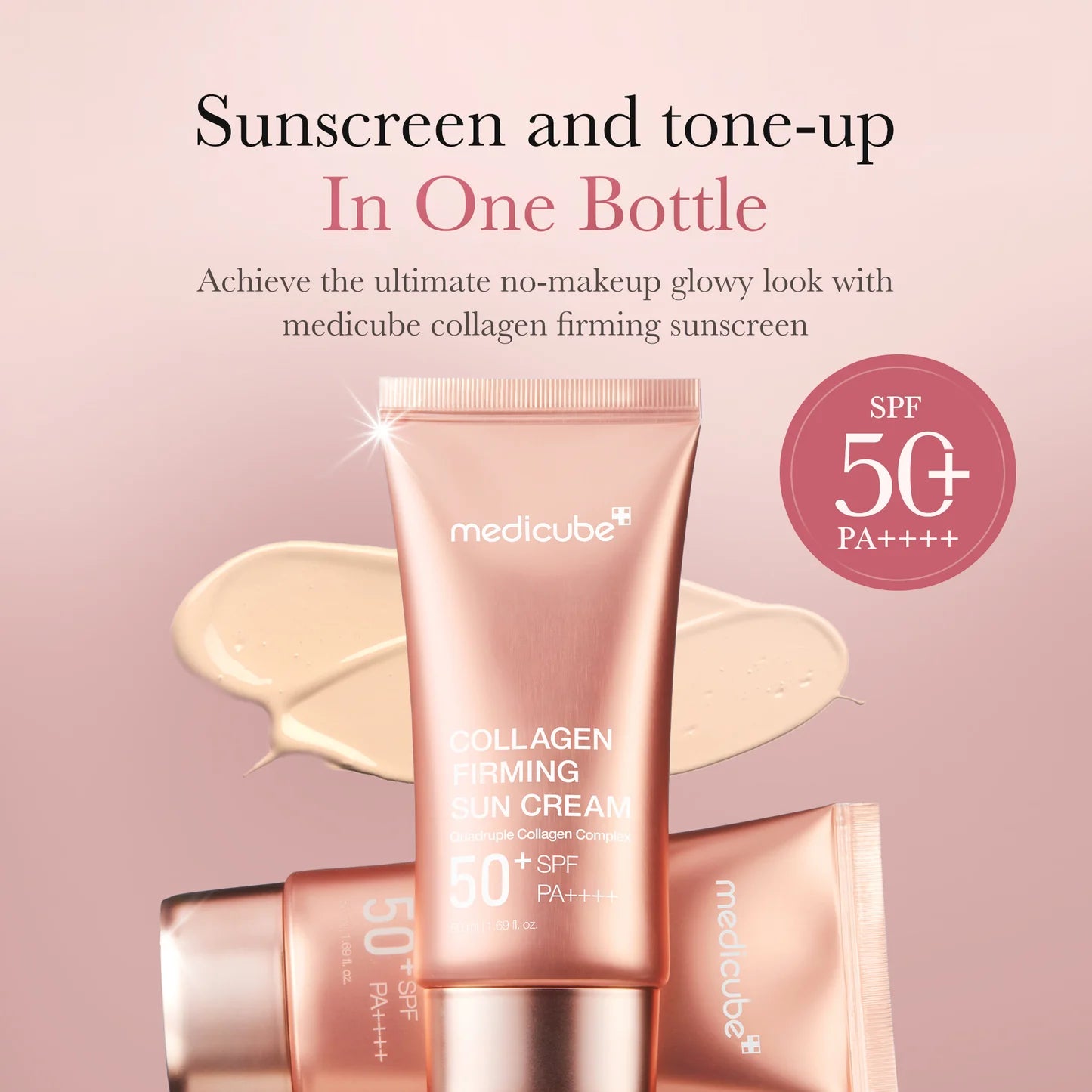 MEDICUBE Deep Collagen Firming Sunscreen SPF50+ PA++++ 50ml