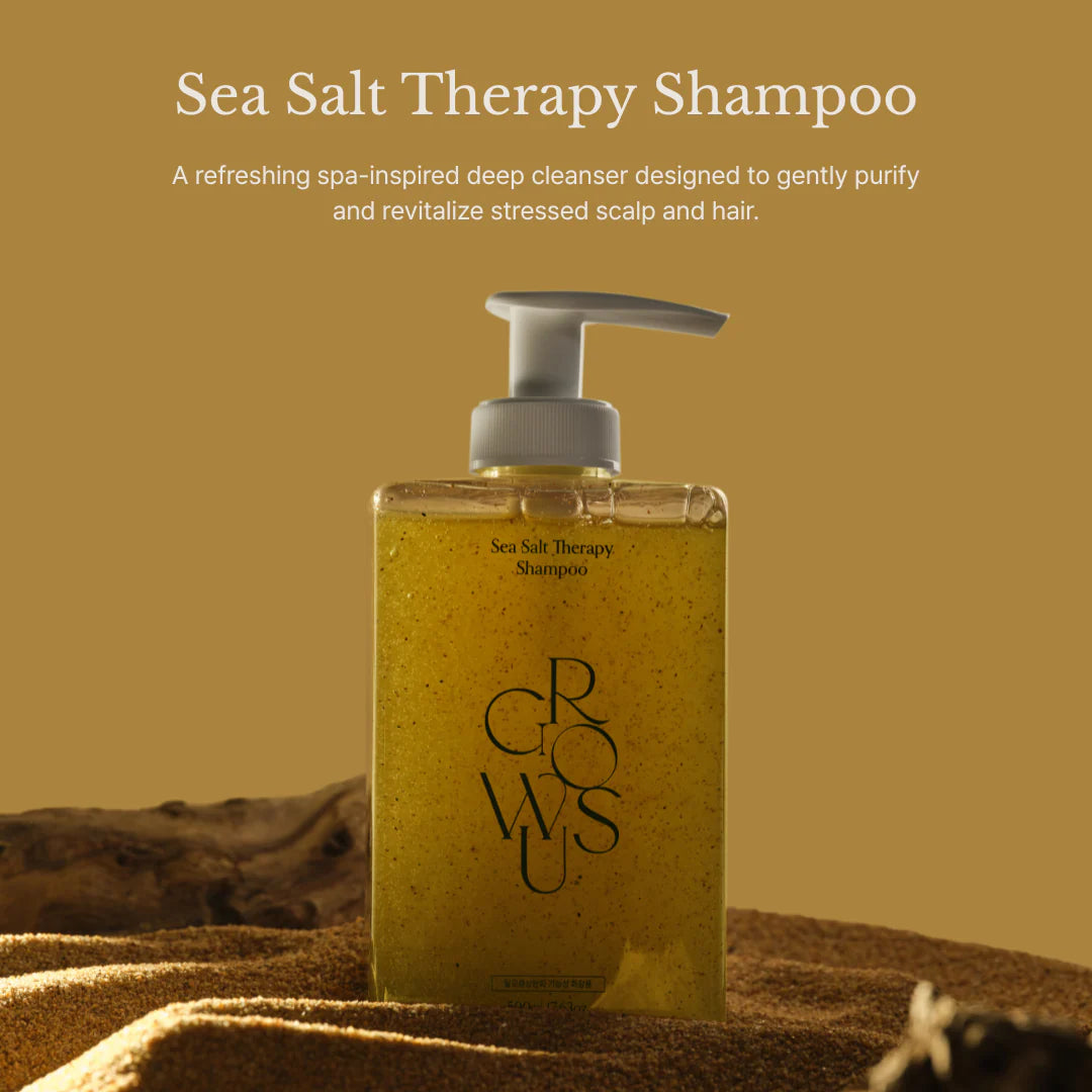 GROWUS Seasalt Therapy Shampoo 500ml / 16.91 fl.oz.