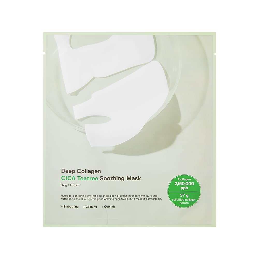 SUNGBOON EDITOR Deep Collagen Cica Teatree Soothing Mask 37g 1 Sheet