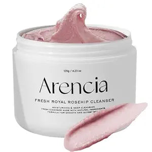 ARENCIA Rosehip Brightening Rice Mochi Face Cleanser 120g