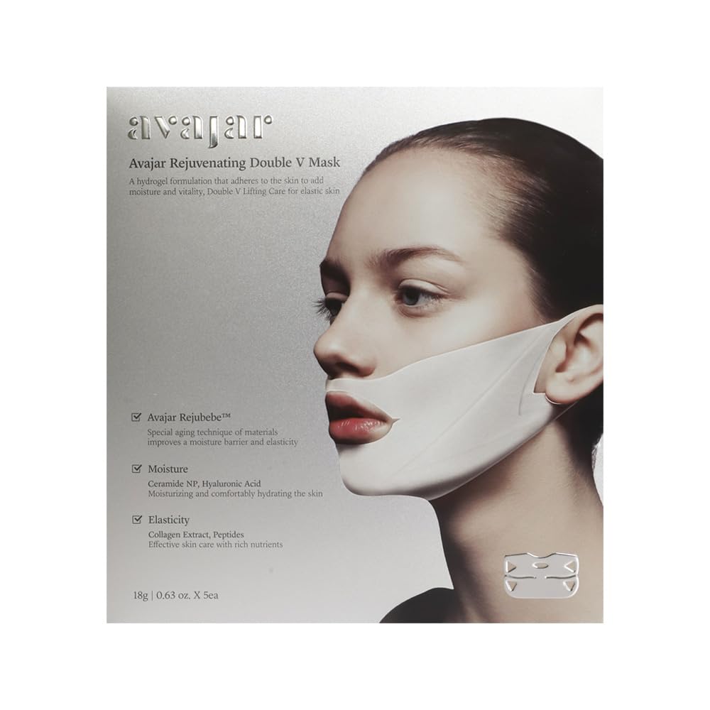 AVAJAR Rejuvenating Double V Mask 5 Sheets