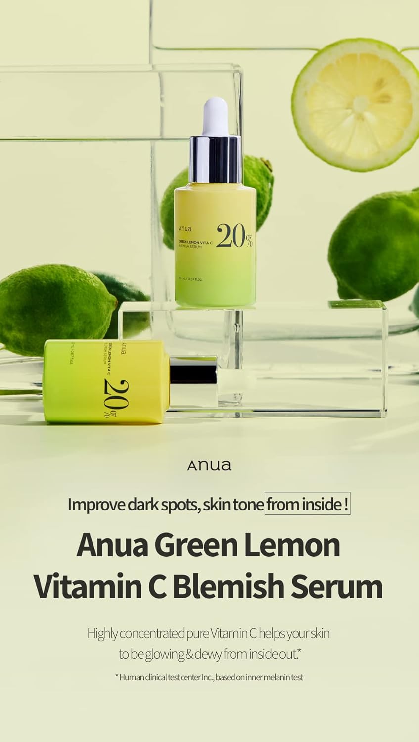 ANUA Green Lemon Vita C Blemish Serum 20g