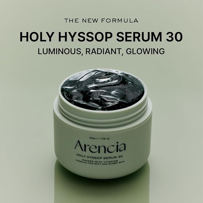 ARENCIA Hyssop Overnight Face Mask Serum 50ml 1.69 fl.oz