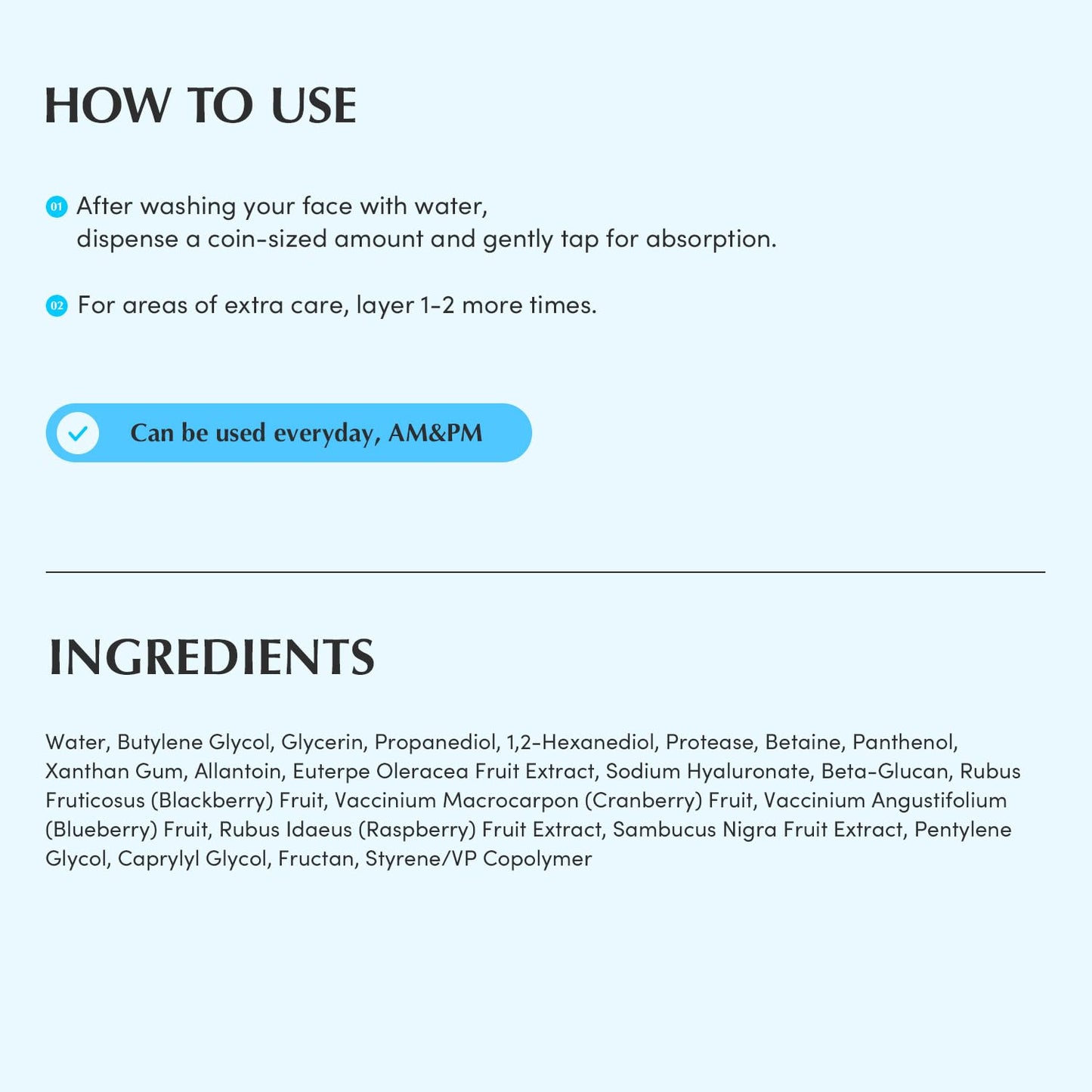 EQQUALBERRY Swimming Pool Toner - Korean Toner for Sensitive Skin 10.14 Fl Oz 300ml