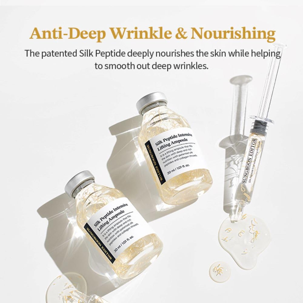 SUNGBOON EDITOR Silk Peptide Intensive Lifting Ampoule 30ml 1.01 fl. oz