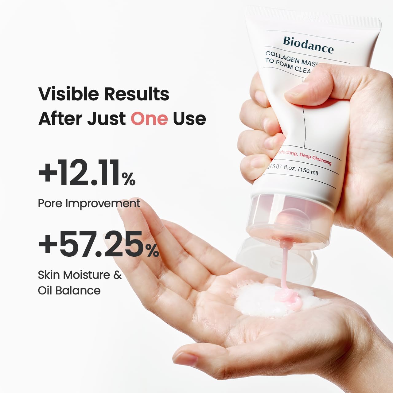 BIODANCE Collagen Mask To Foam Cleanser 5.07 fl. oz. (150 ml)