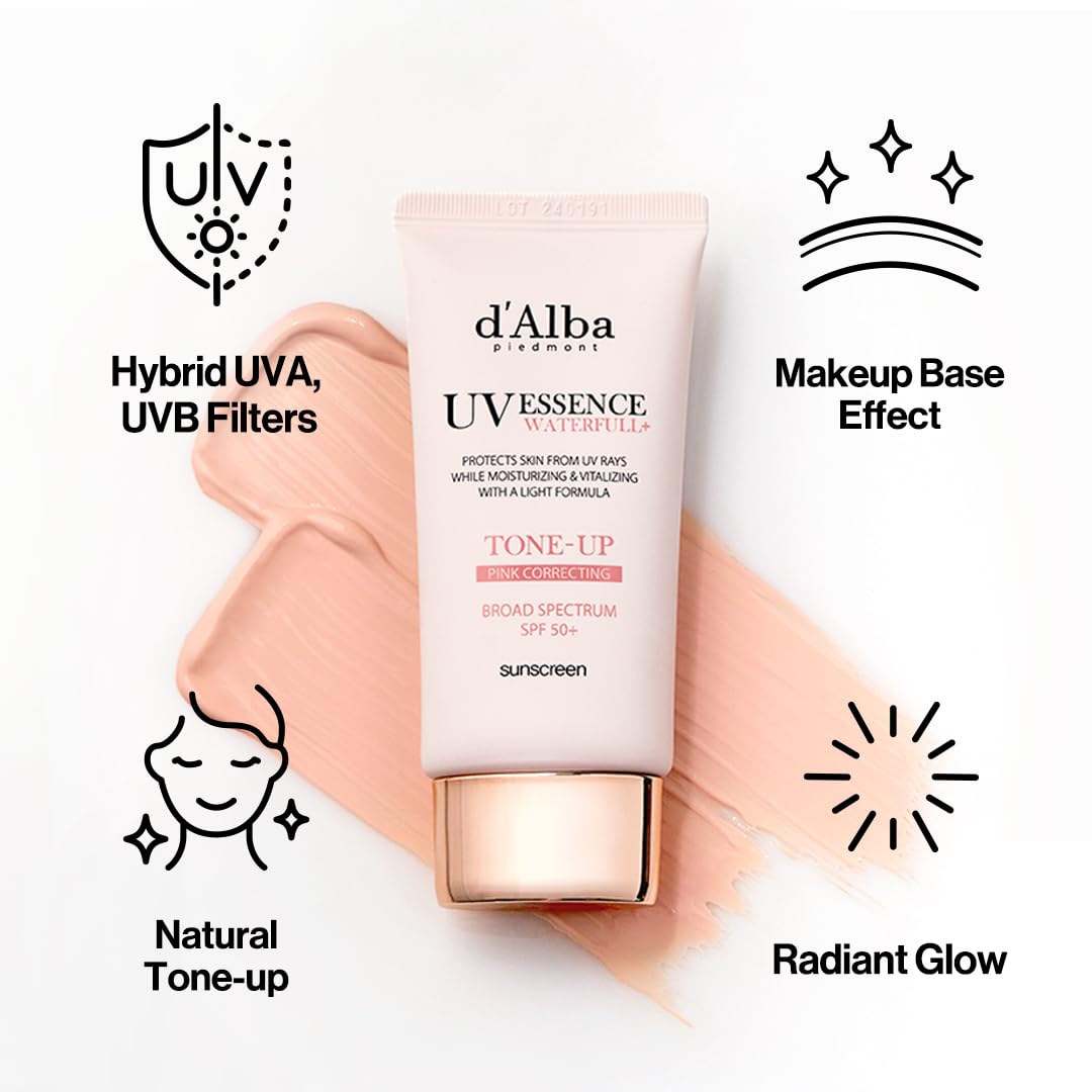 D ALBA Piedmont Waterfull Tone-Up Sunscreen 50ml/1.69fl.oz