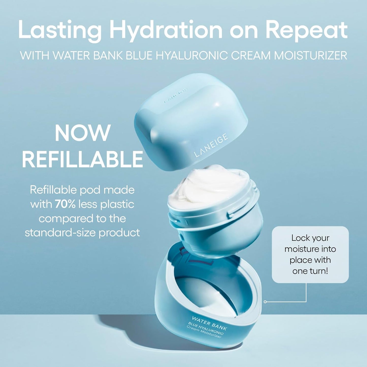 LANEIGE Water Bank Blue Hyaluronic Moisturizer 50ml 1.6oz