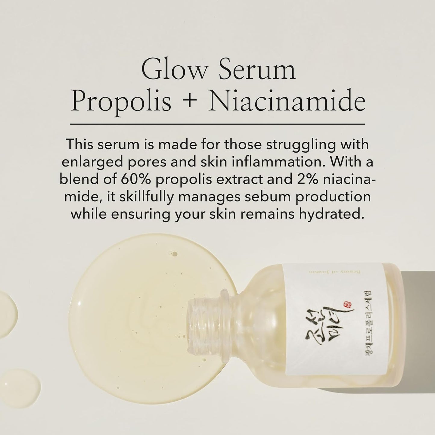 BEAUTY OF JOSEON Glow Serum : Proplis + Niacinamide 30ml