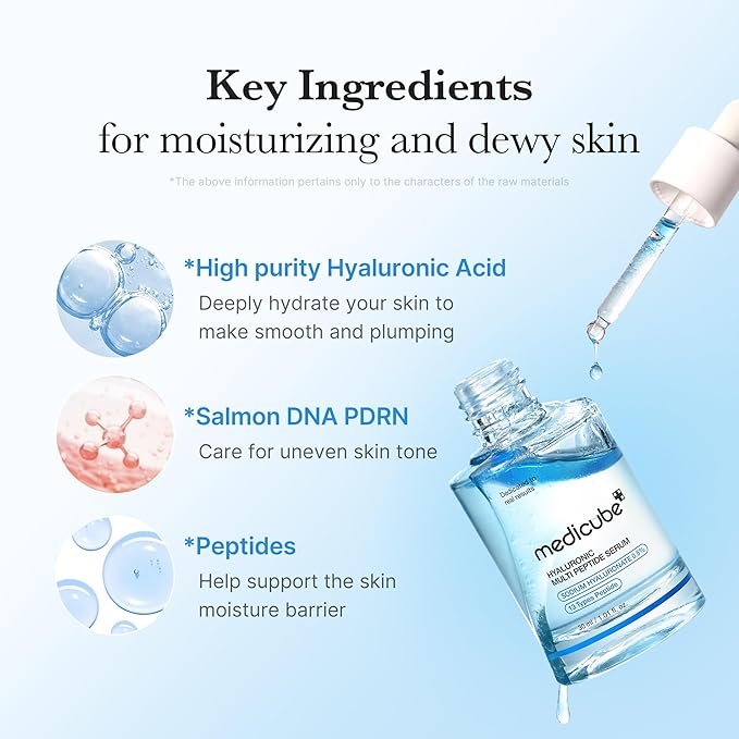 MEDICUBE Hyaluronic Multi Peptide PDRN Serum 30ml 1.01fl.oz.