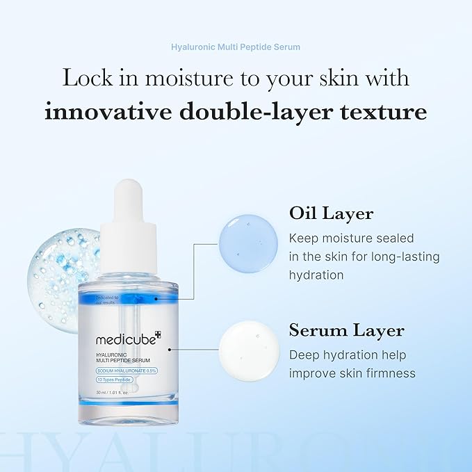 MEDICUBE Hyaluronic Multi Peptide PDRN Serum 30ml 1.01fl.oz.