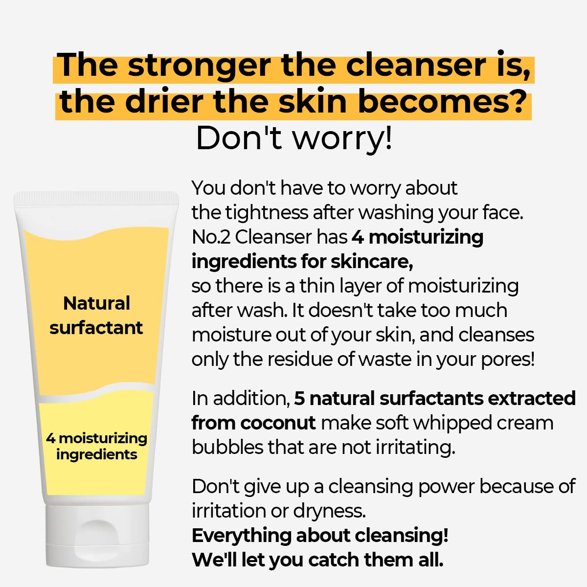NUMBUZIN No.2 Cleansing Foam 120ml 4.05 fl. oz.