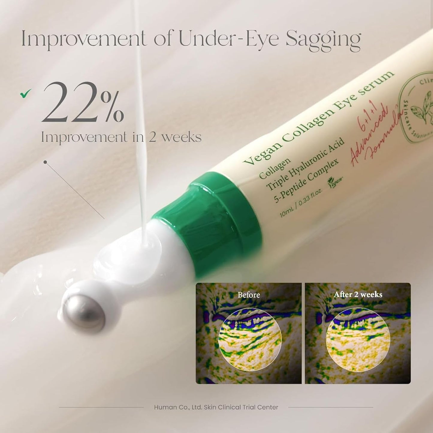 AXIS-Y Vegan Collagen Eye Serum 10ml 0.33 fl. oz.