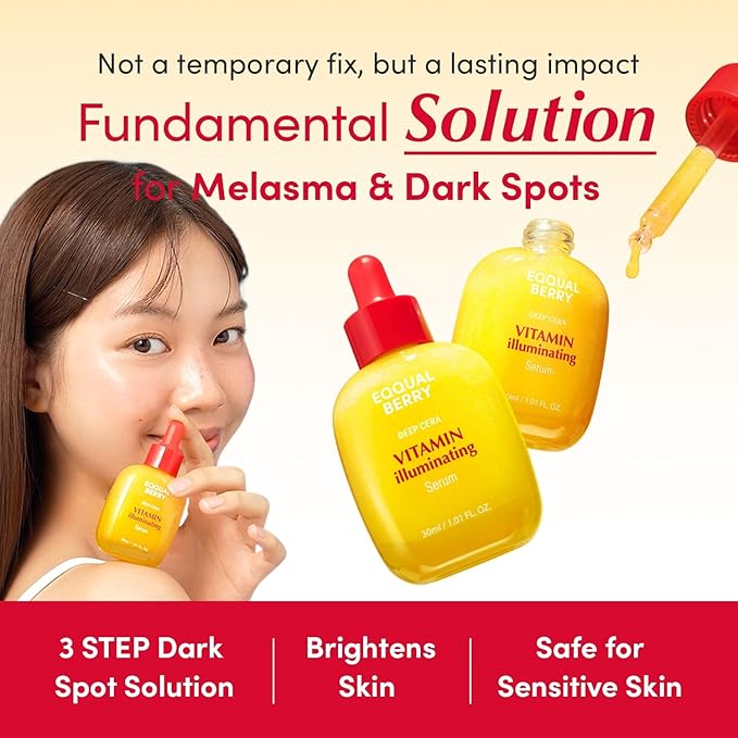 EQQUALBERRY Vitamin Illuminating Serum 1.01oz / 30ml