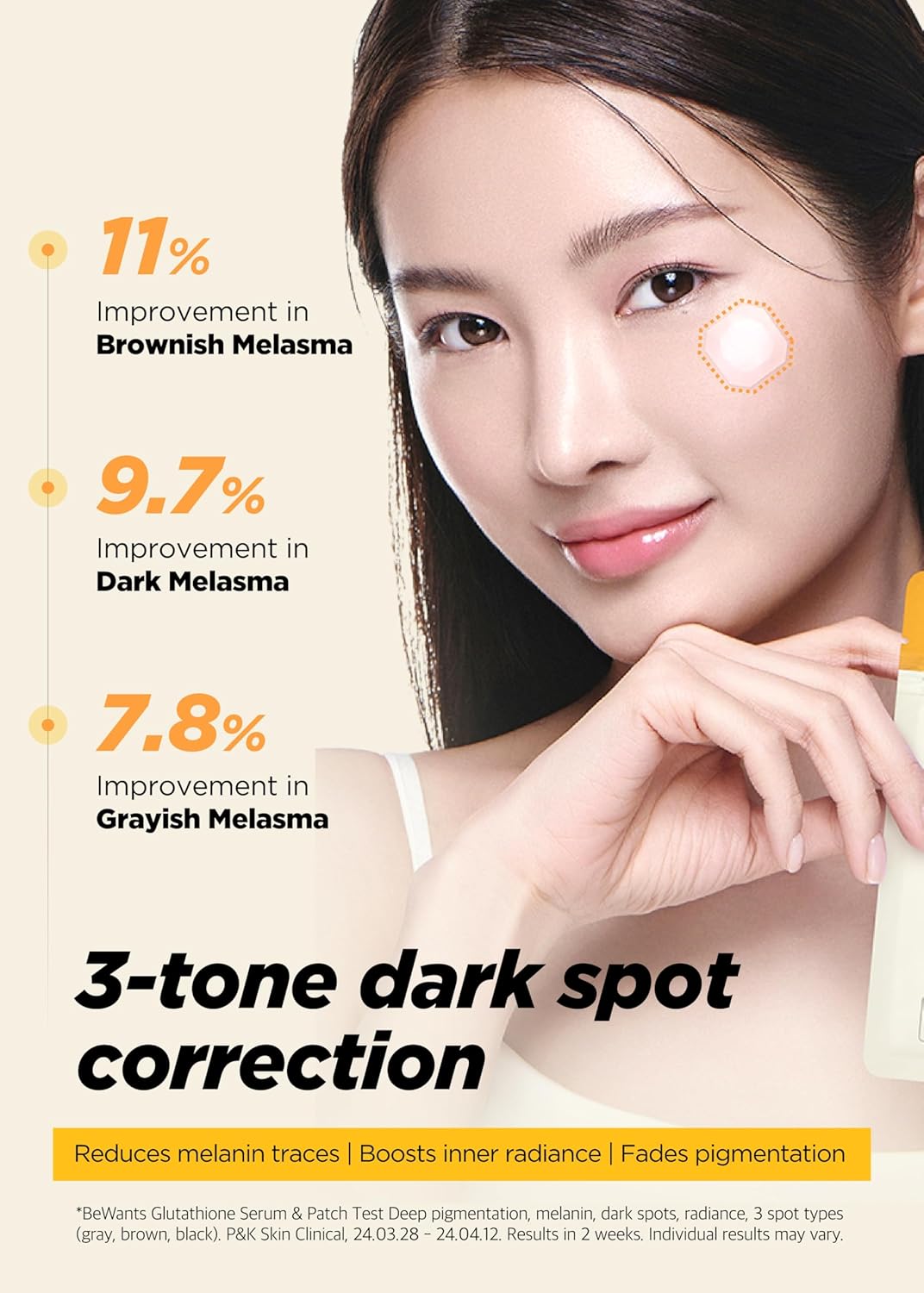 BEWANTS Deep Toning Glutathione Spot Patch 9 Patches