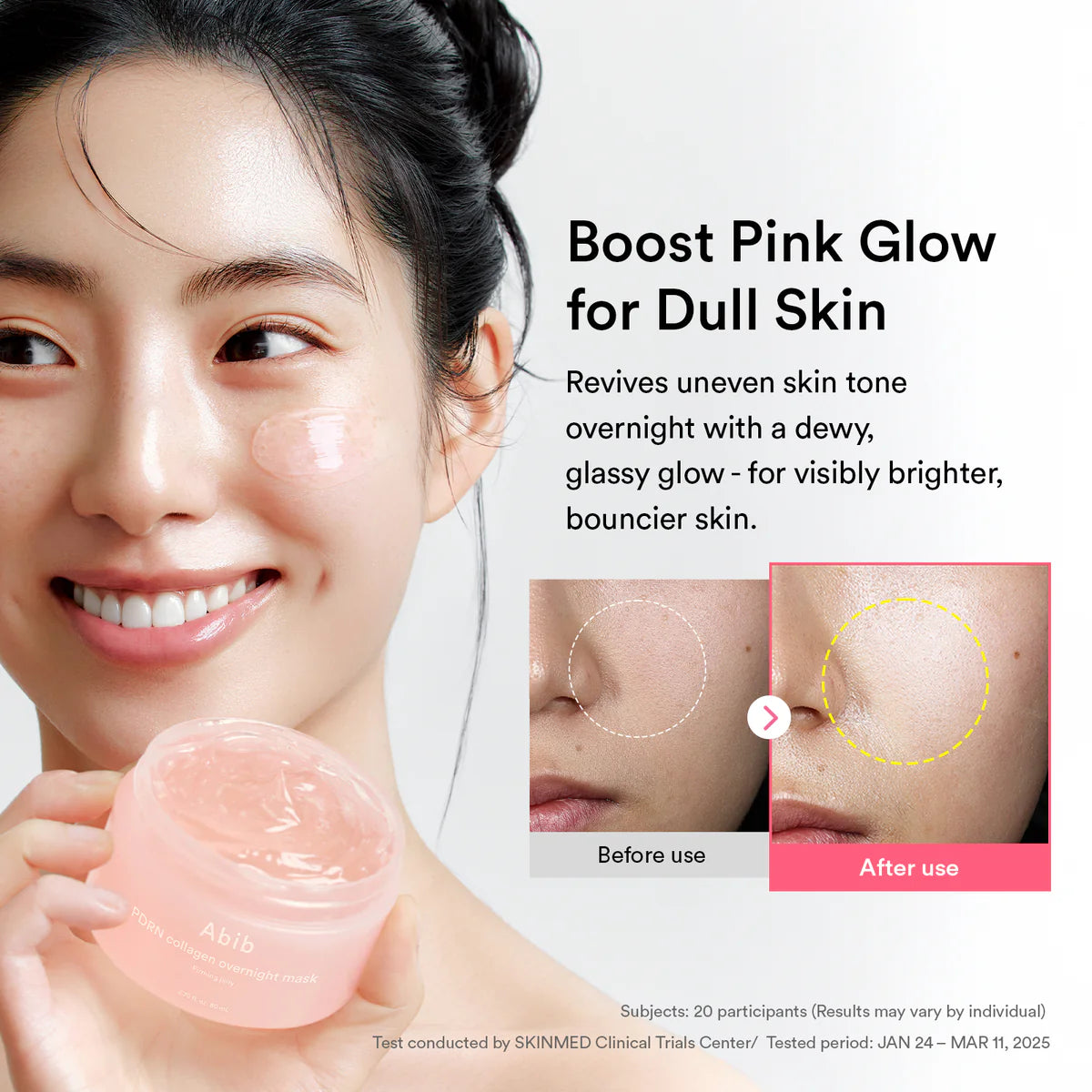 ABIB PDRN Collagen Overnight Mask Firming Jelly Sleeping Mask 80ml
