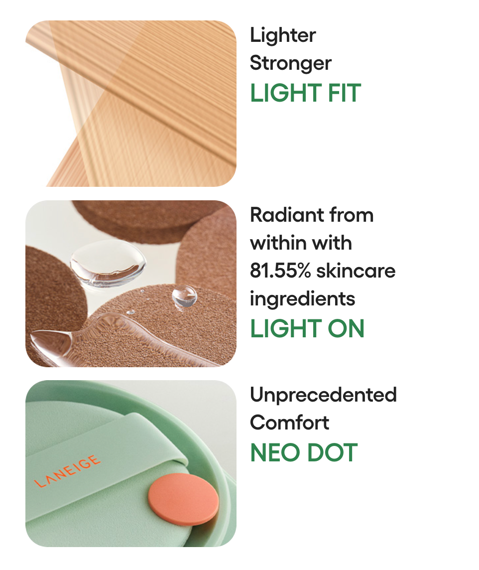 LANEIGE NEO Cushion Matte with Refill 21N1 Beige SPF 46 PA++