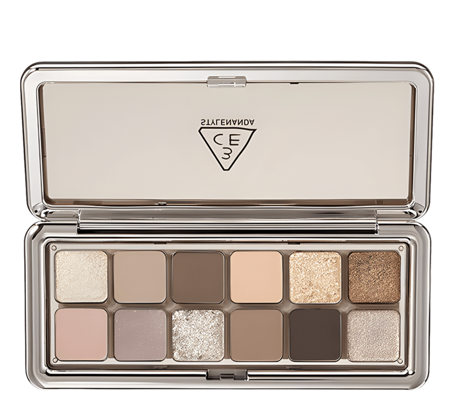 3CE 12 Colors Matte & Shimmer Eyeshadow Palette