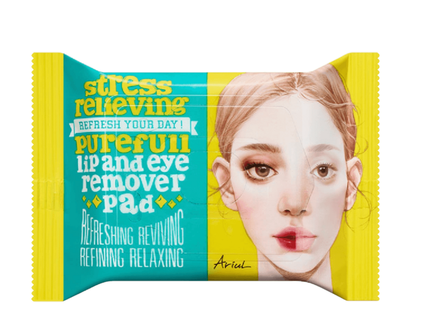 ARIUL Cleansing Eye and Lip Makeup Remover Wipes 30 Wipes