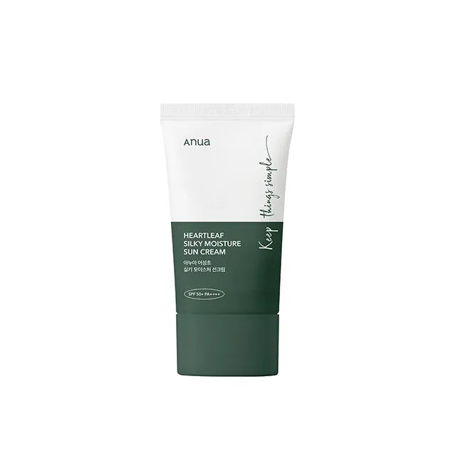 ANUA Heartleaf Silky Moisture Sun Cream SPF50+/PA++++