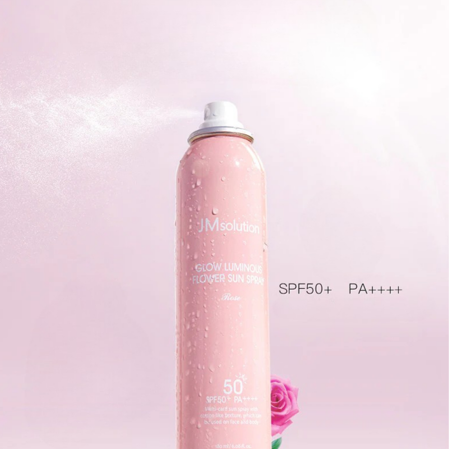 JM SOLUTION Glow Luminous Flower SunSpray SPF50+PA++++ 180ml