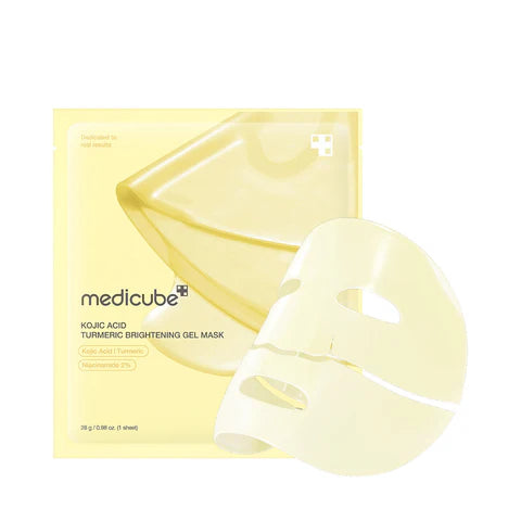 MEDICUBE Kojic Acid Turmeric Brightening Gold Jelly Gel Mask 1 Sheet