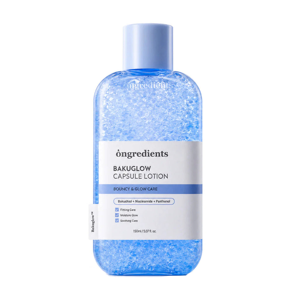 ONGREDIENTS Bakuglow Capsule Lotion 150ml 5.07 fl. oz