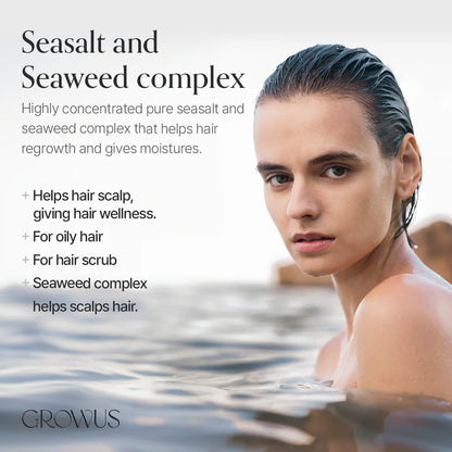 GROWUS Seasalt Therapy Shampoo 500ml / 16.91 fl.oz.