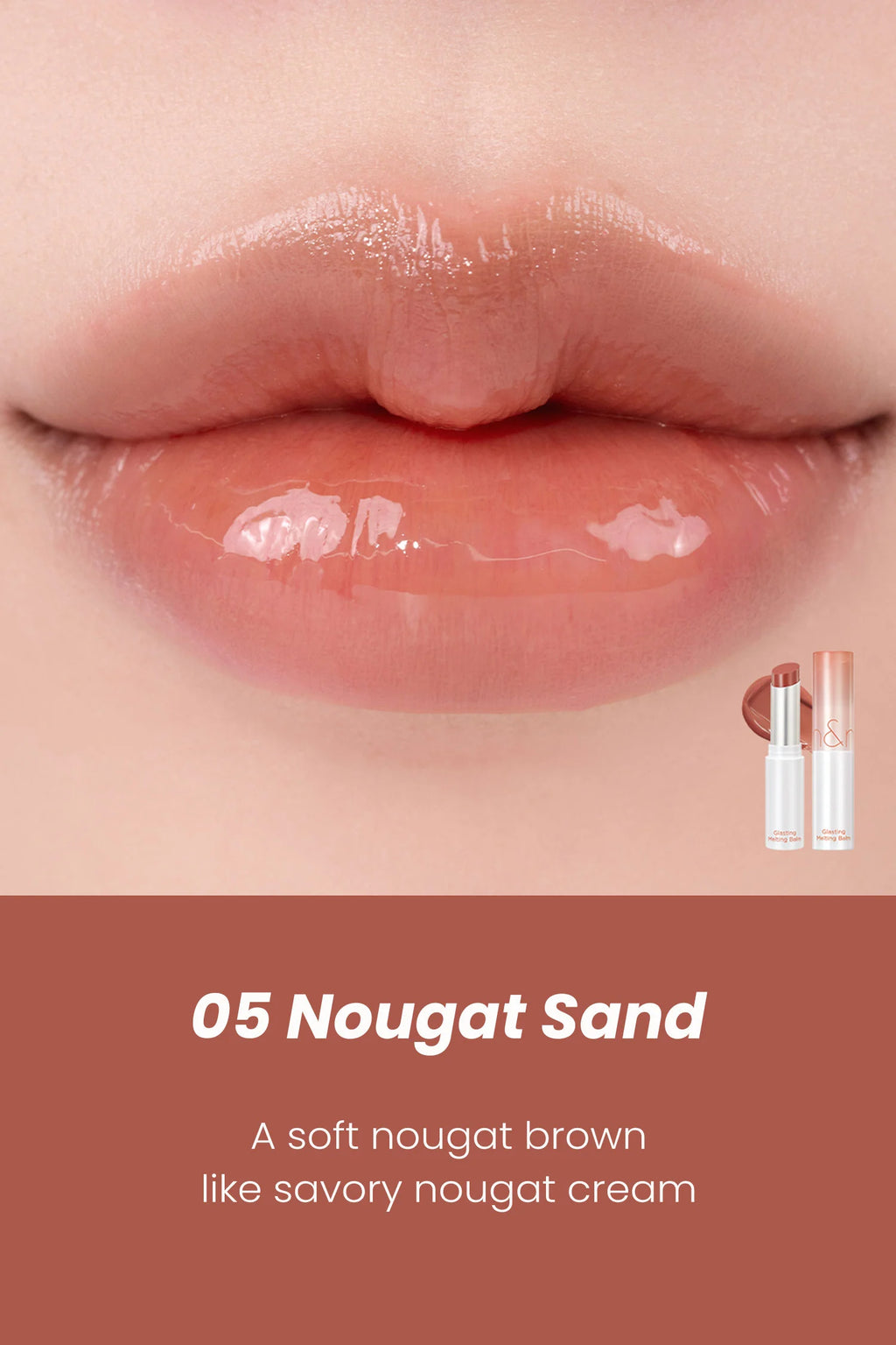 ROMAND Glasting Melting Lip Balm
