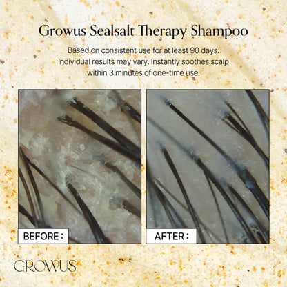 GROWUS Seasalt Therapy Shampoo 500ml / 16.91 fl.oz.