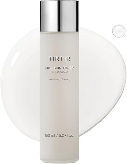TIRTIR Milk Skin Rice Toner Vegan Korean Skincare 150ml / 5.07 fl.oz.