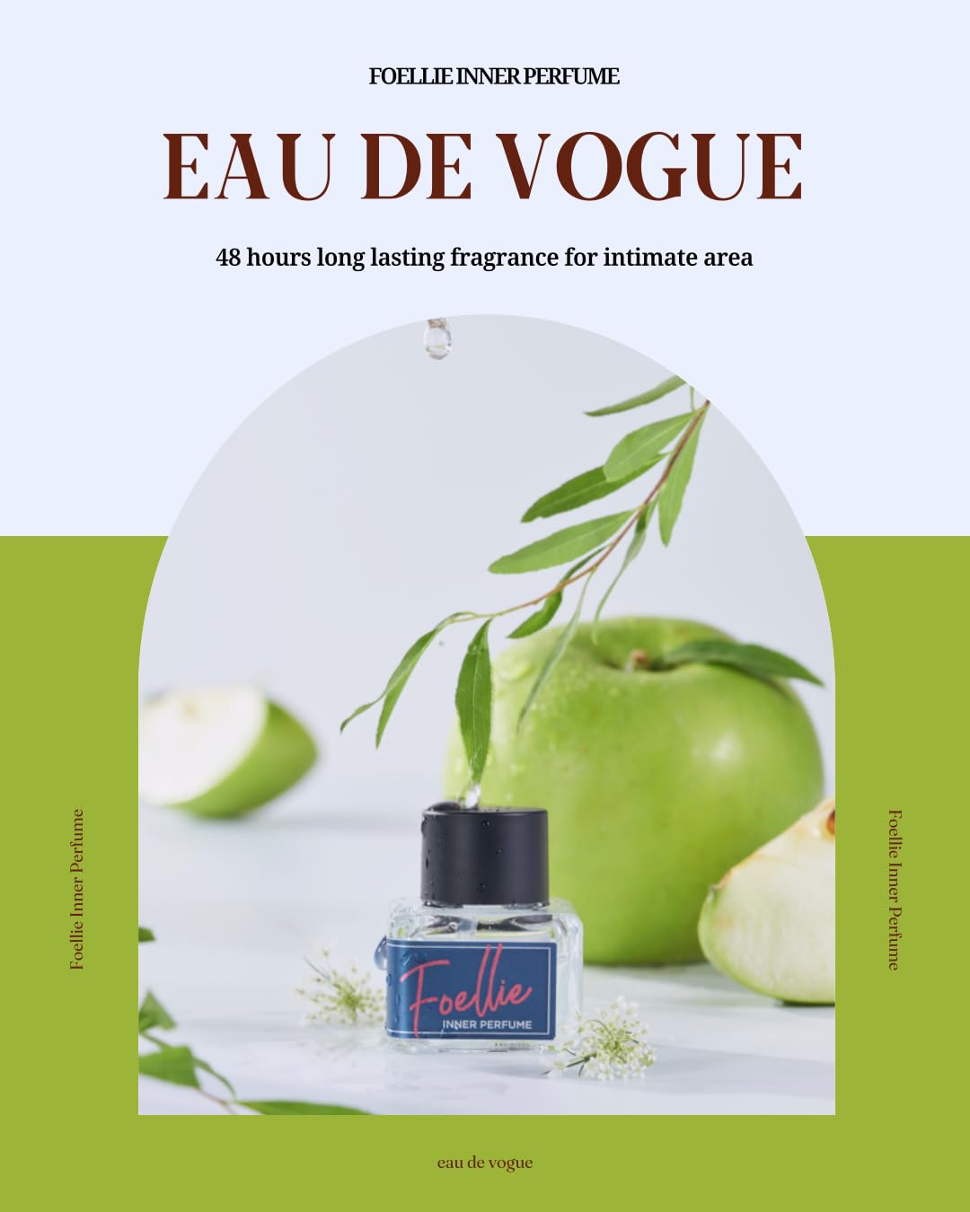 FOELLIE eau de Vogue - Feminine Inner Beauty Perfume for Underwear 5ml 0.169 fl oz