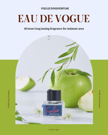 FOELLIE eau de Vogue - Feminine Inner Beauty Perfume for Underwear 5ml 0.169 fl oz
