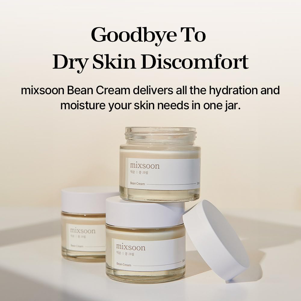 MIXSOON Bean Cream 50ml Long Lasting Care for Face