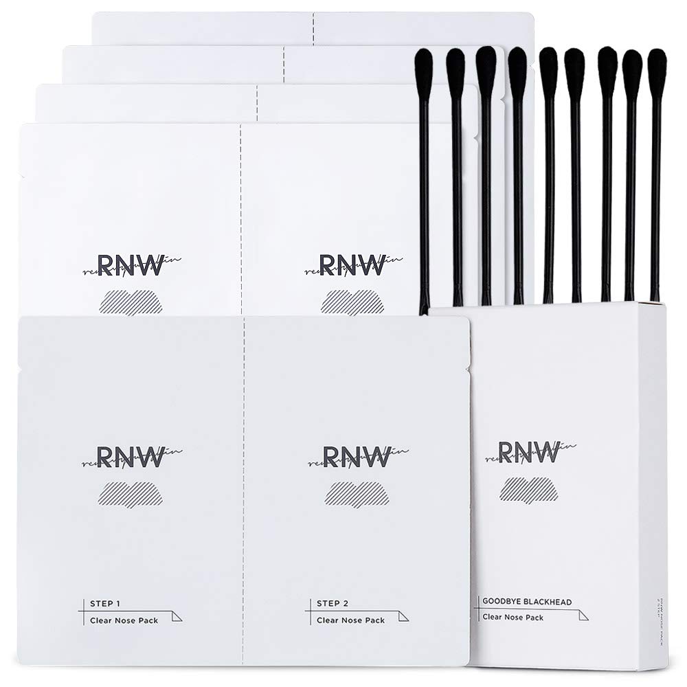 RNW Goodbye Blackhead 2 Step Clear Nose Pore Mask 5 Sheets