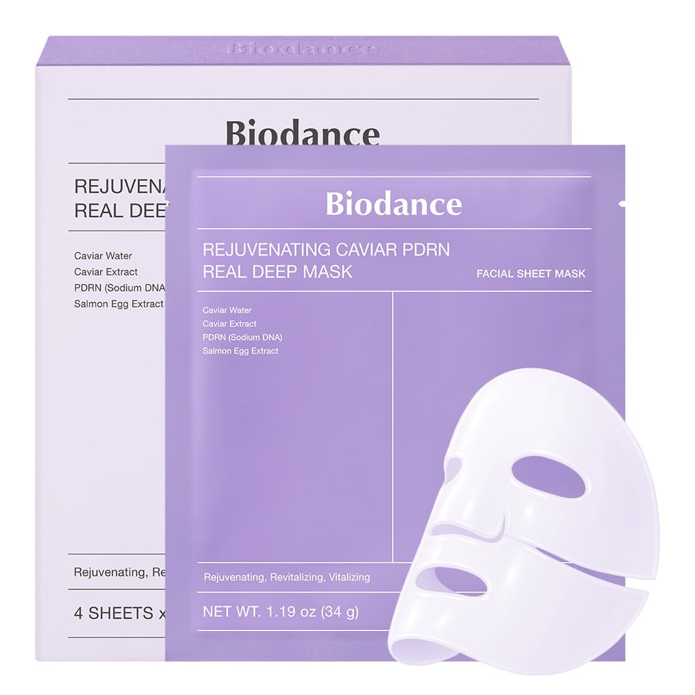 BIODANCE Rejuvenating Caviar PDRN Real Deep Mask 4 Sheets
