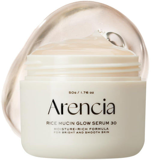 ARENCIA Rice Mucin Overnight Glow Face Mask Serum 30ml 1.76 oz