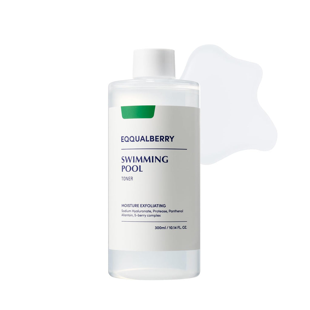 EQQUALBERRY Swimming Pool Toner - Korean Toner for Sensitive Skin 10.14 Fl Oz 300ml