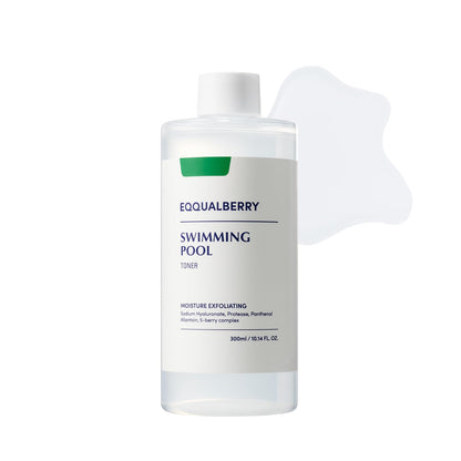 EQQUALBERRY Swimming Pool Toner - Korean Toner for Sensitive Skin 10.14 Fl Oz 300ml
