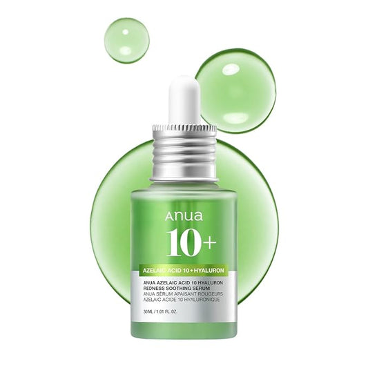 ANUA Azelaic Acid 10 Hyaluron Redness Soothing Serum 30ml/ 1.01 fl oz.
