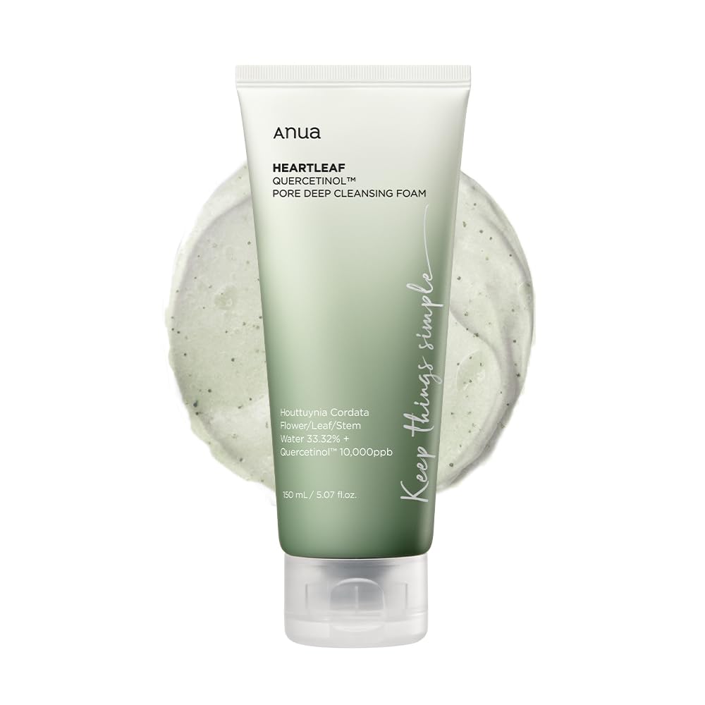 ANUA Heartleaf Quercetinol Pore Deep Cleansing Foam 150ml