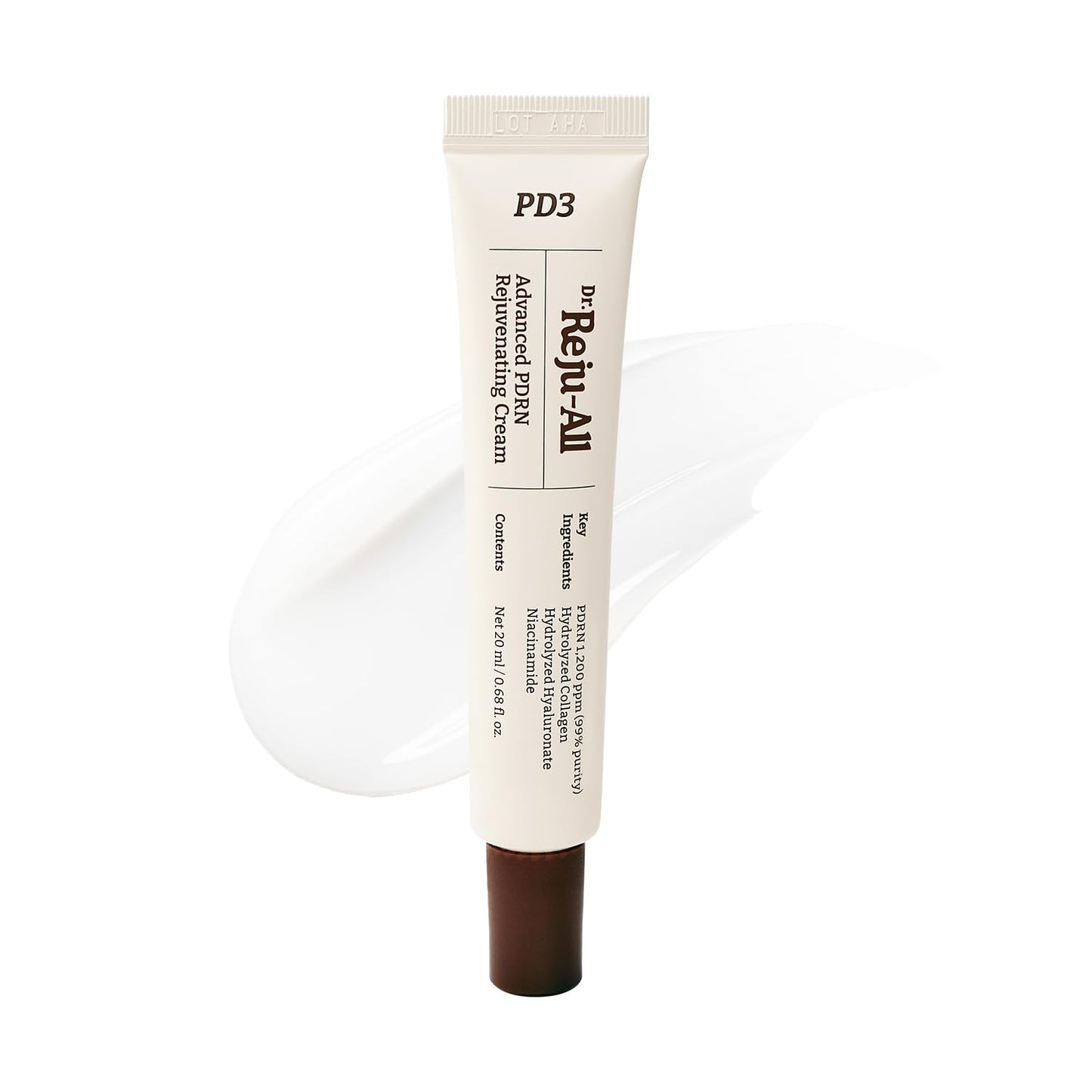 Dr. Reju-All Advanced PDRN Rejuvenating Cream Optimal 1200ppm Concentration 0.7 Fl Oz