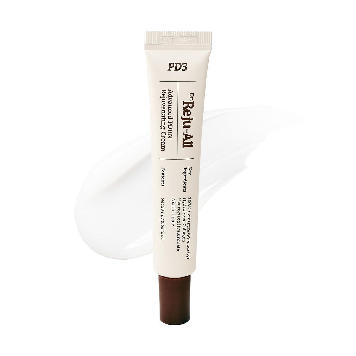 Dr. Reju-All Advanced PDRN Rejuvenating Cream Optimal 1200ppm Concentration 0.7 Fl Oz