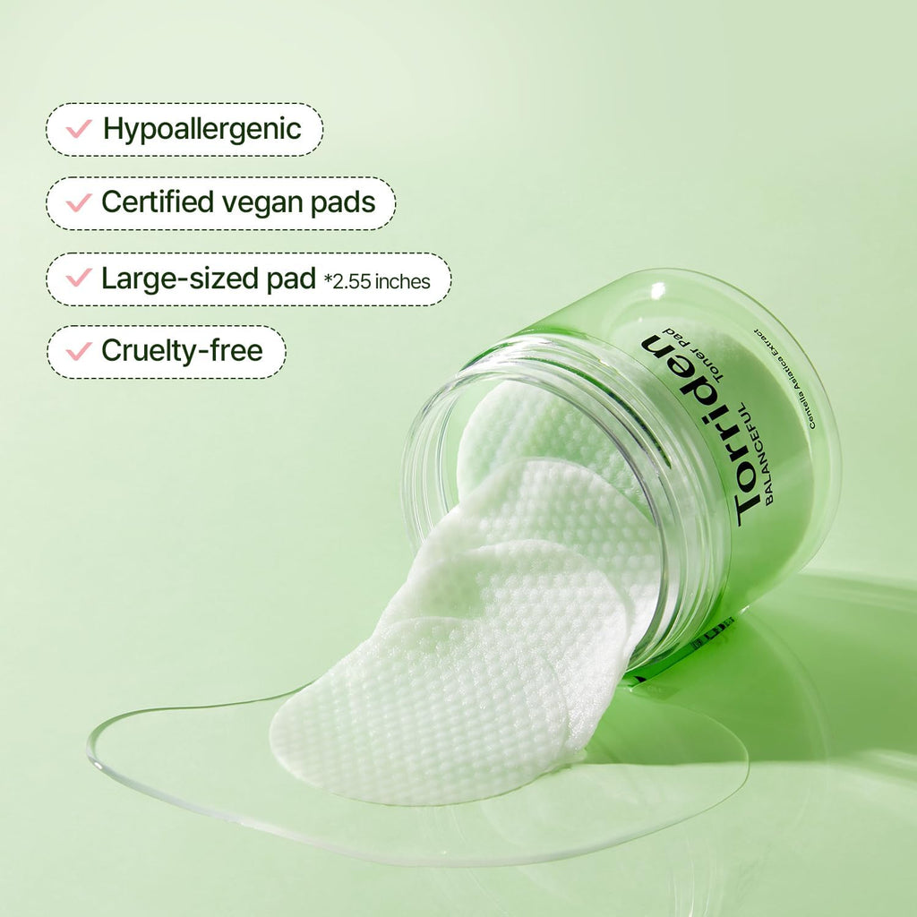 Torriden BALANCEFUL Cica Toner Pads 60 Pads