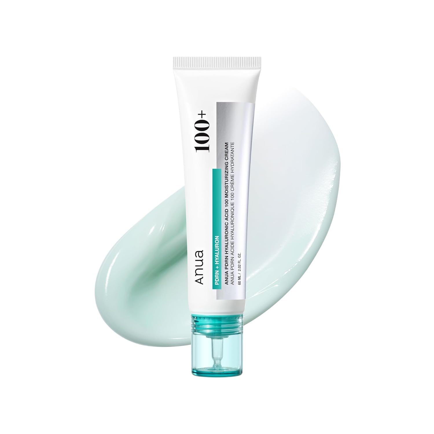 ANUA PDRN Hyaluronic Acid 100 Moisturizing Cream 60ml 2.02 fl oz