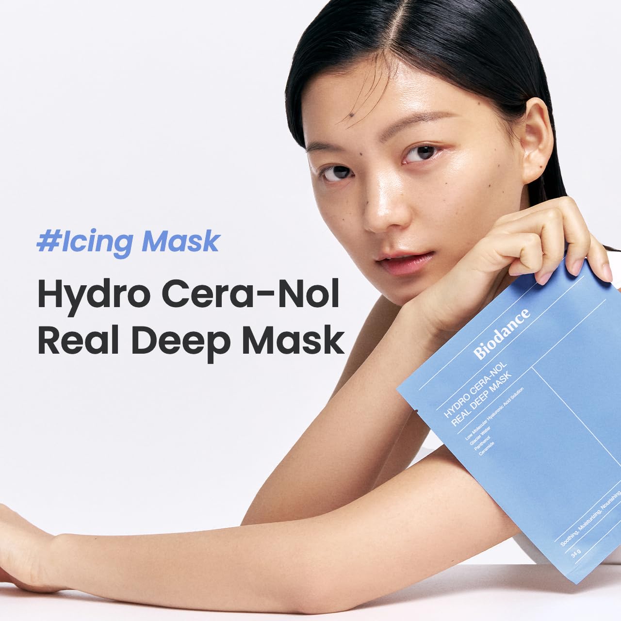 BIODANCE Hydro Cera-nol Real Deep Overnight Hydrogel Mask 4EA