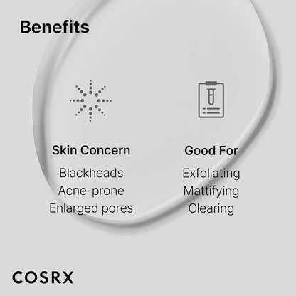 COSRX Niacinamide 2% + BHA 4% Blackhead Exfoliant Toner 50ml 3.38 fl.oz