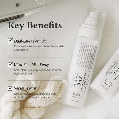 DR ALTHEA 345 Relief Cream Mist 100ml 3.38 Fl Oz